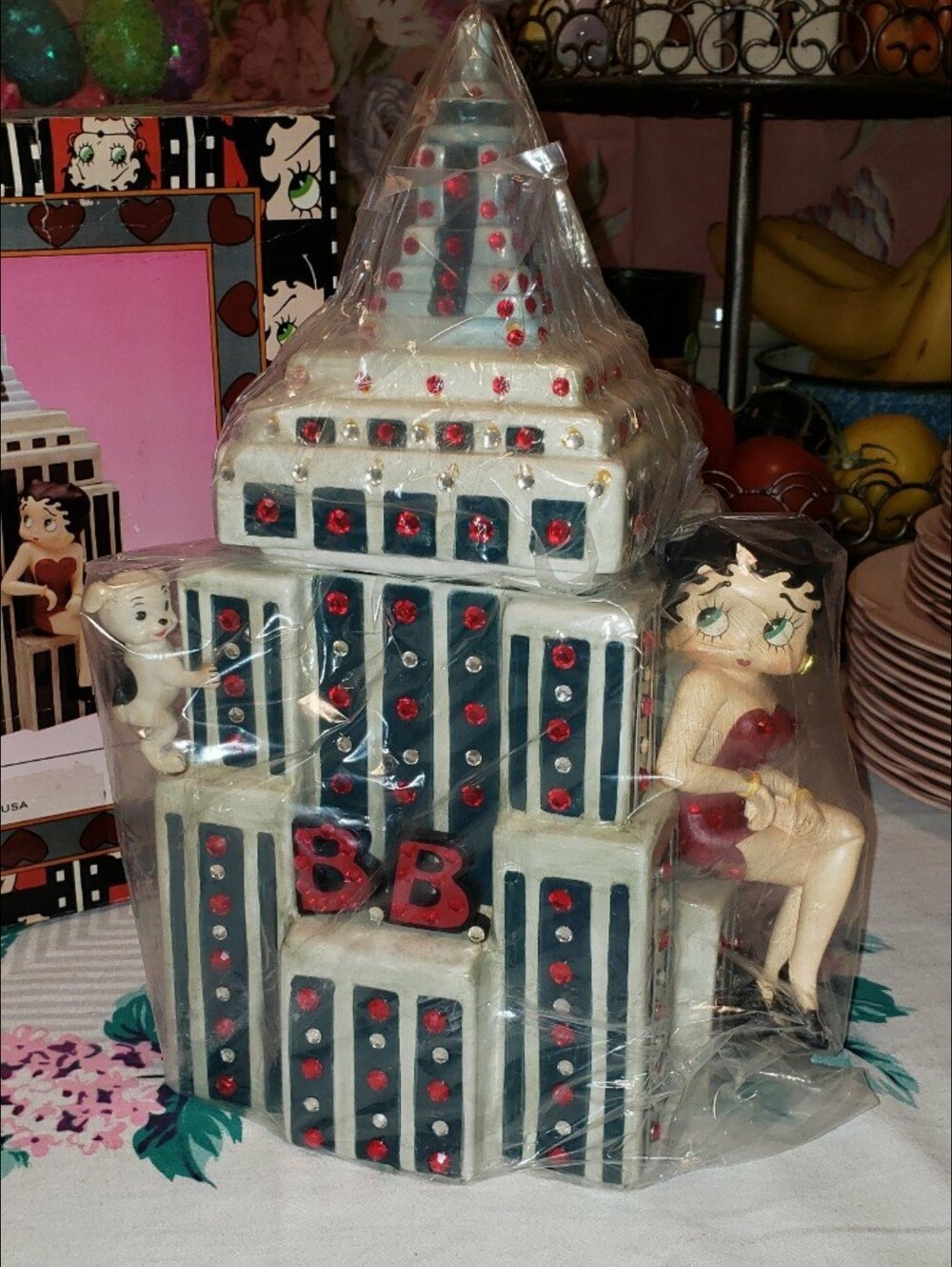 Vintage Y2K Customized Vandor Betty Boop Cookie Jar